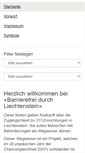Mobile Screenshot of barrierefreies.li